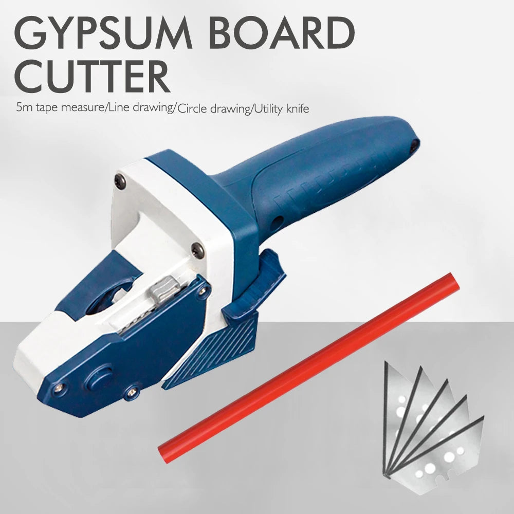 Woodworking Gypsum Board Cutting Tool Manual Cutting Scriber Drywall Cutting Tools with Tape Measure Blade