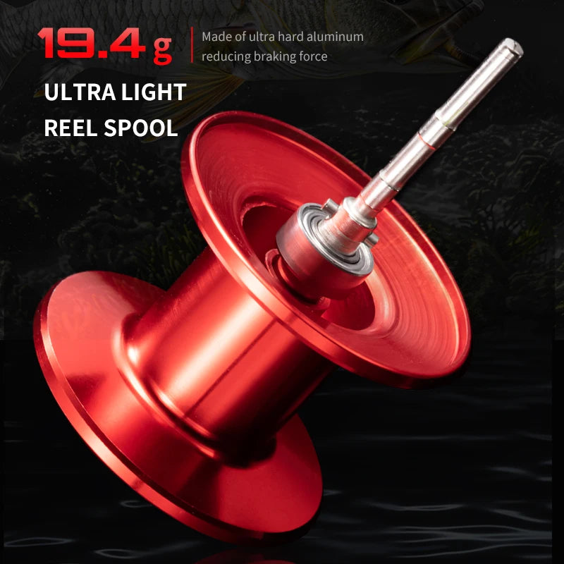 ROOBLINOS AC Spinning Reel, 6.3:1 High Speed Gear Ratio, 8kg Max Drag, Smooth Powerful Fishing Reel for Fresh & Saltwater