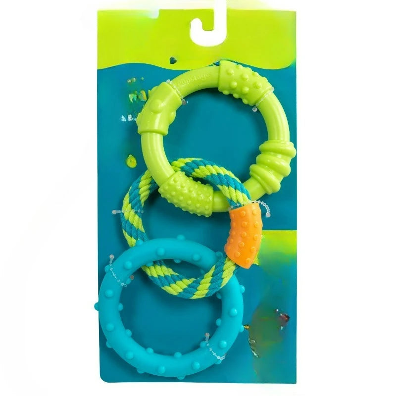 Dental Links Dog Chew Toy for Teething Puppies & Small Dogs, Dental Support, Moderate Chewers, 8.5"