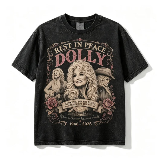 Dolly Parton Memorial Tribute Shirt, Forever Country 1946-2026 Music Tee Unisex Dollywood Fan Tshirt