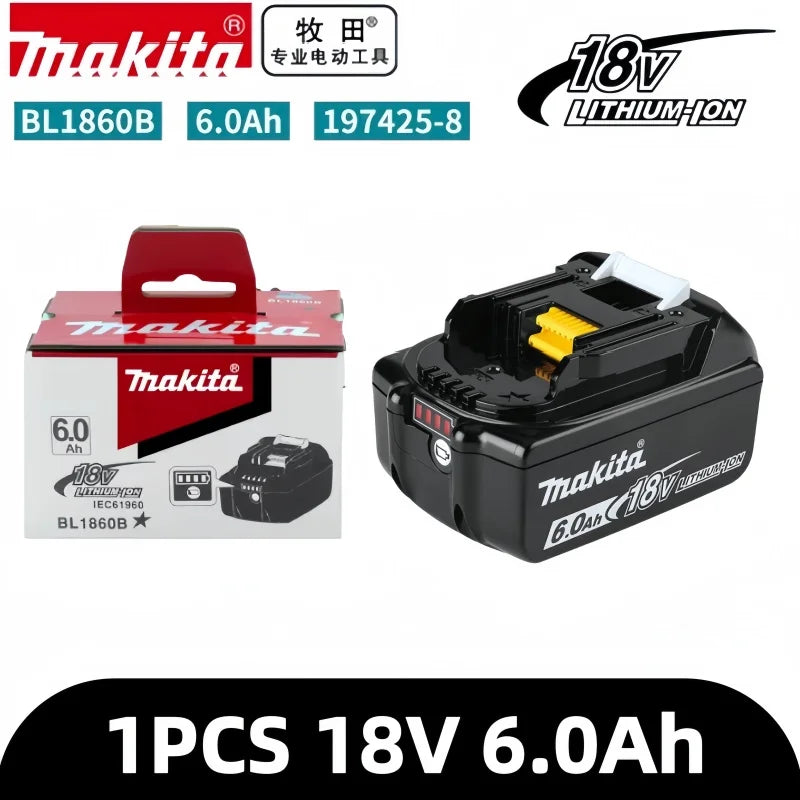 Genuine Makita 18V Battery,For Makita BL1830B BL1850B BL1850 BL1840 BL1860 BL1815 Replacement Lithium 18v Battery