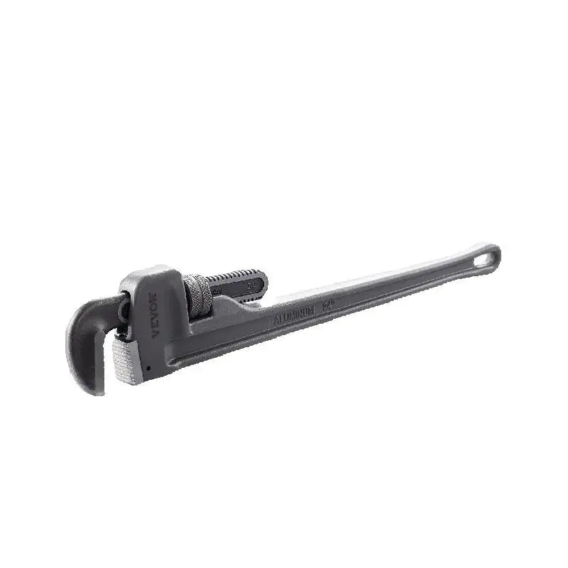 SucceBuy Pipe Wrench Aluminum Straight Pipe Wrench Adjustable Plumbing Wrench High Strength Jaw & Ergonomic Handle Automotive