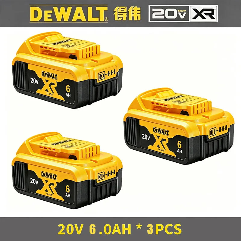 New 100% Original Dewalt 9.0Ah 20V/60V Power Tool Battery DCB206 DCB205 DCB200 DCB203 For Dewalt Power Cordless Drill