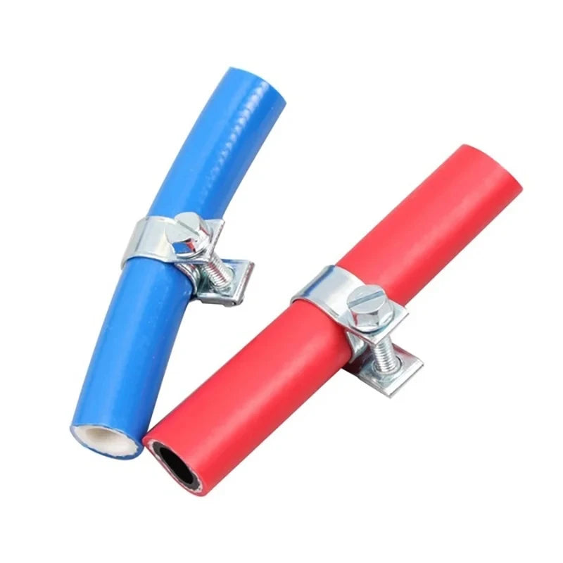 135/60Pcs Hose Clamp Double Ears Clamp 8-18mm Worm Drive Fuel Water Hose Pipe Clamps Clips Hose Fuel Clamps Assorted Kit