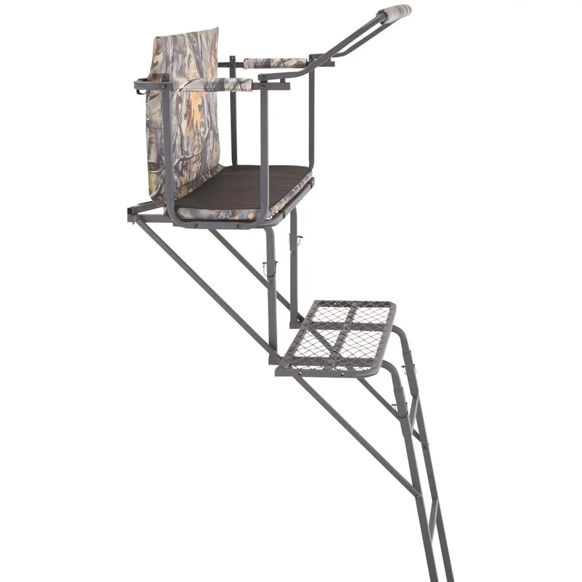 16.5' 2-Man Ladder Tree Stand for Hunting Elevated Climbing Seat Hunting Gear Equipment Accessories RT APX None, Customi