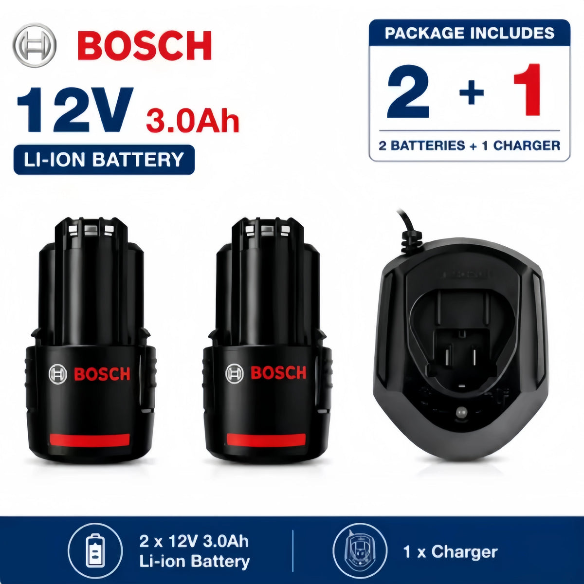 Original100% Bosch 18V battery, wireless power tool lithium battery, BAT609BAT610G BAT618BAT620BAT622GSR18V-LI，18V，6000mAh