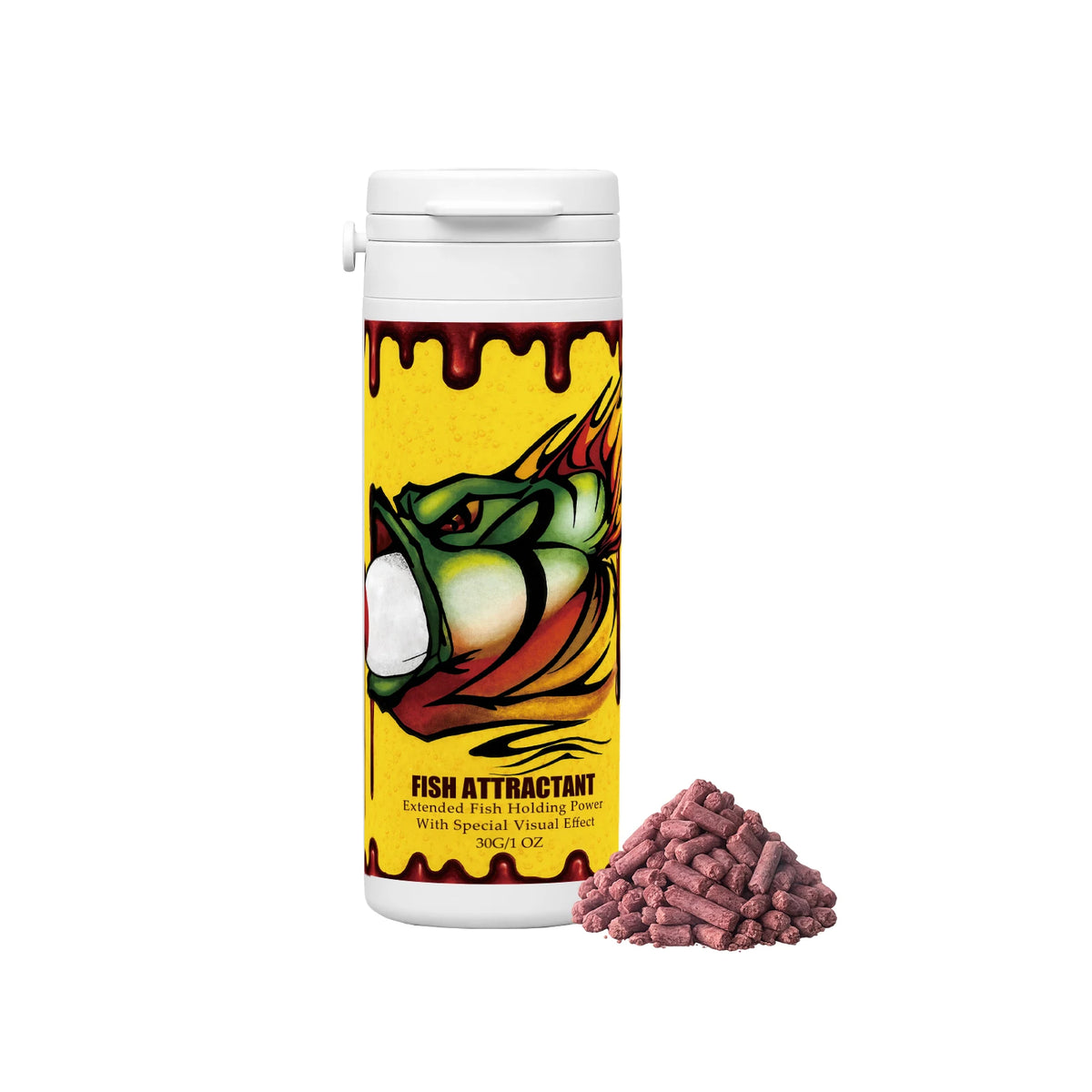 Fish Bait Attractant, Freshwater Wild Fishing Lure, Strong Fish Luring Scent, Convenient Bait Additive For Reservoir River Stream Fishing