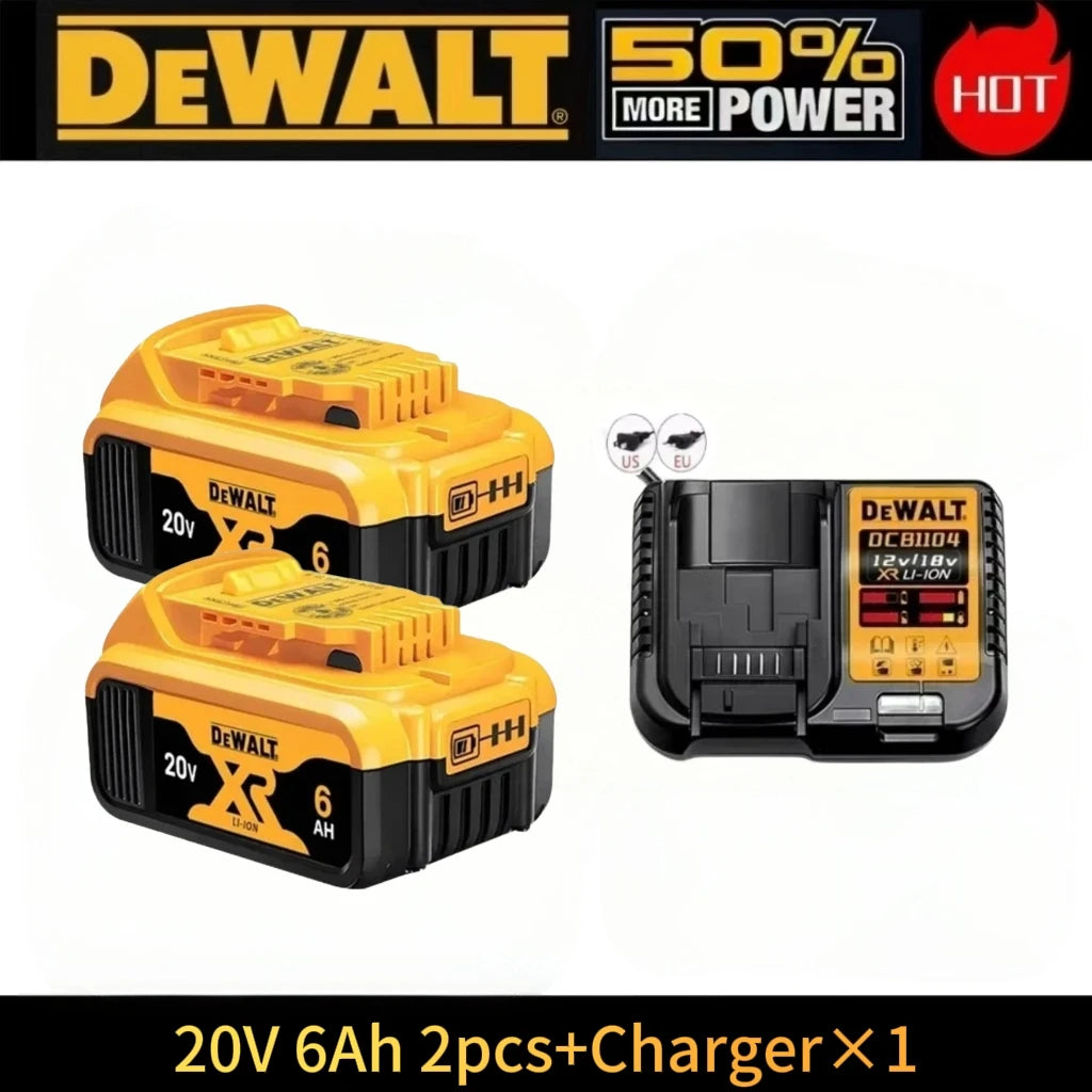Original Dewalt 60V/20V Battery, 5AH 6AH 9AH Dewalt Battery,  DCF DCD DCG DCS DWE Series  Power Tools Battery Free Air Shipping