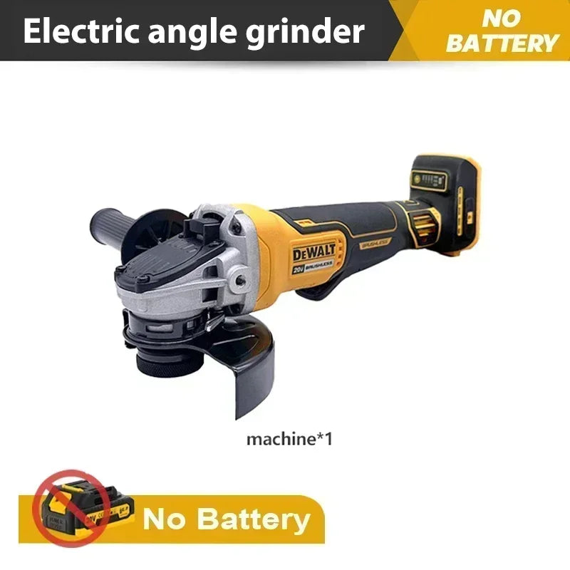 Dewalt 125MM Cordless Brushless Angle Grinder DCG406 9000RPM Cutting Machine Polishing Machine Tool For 20V Lithium Batteries