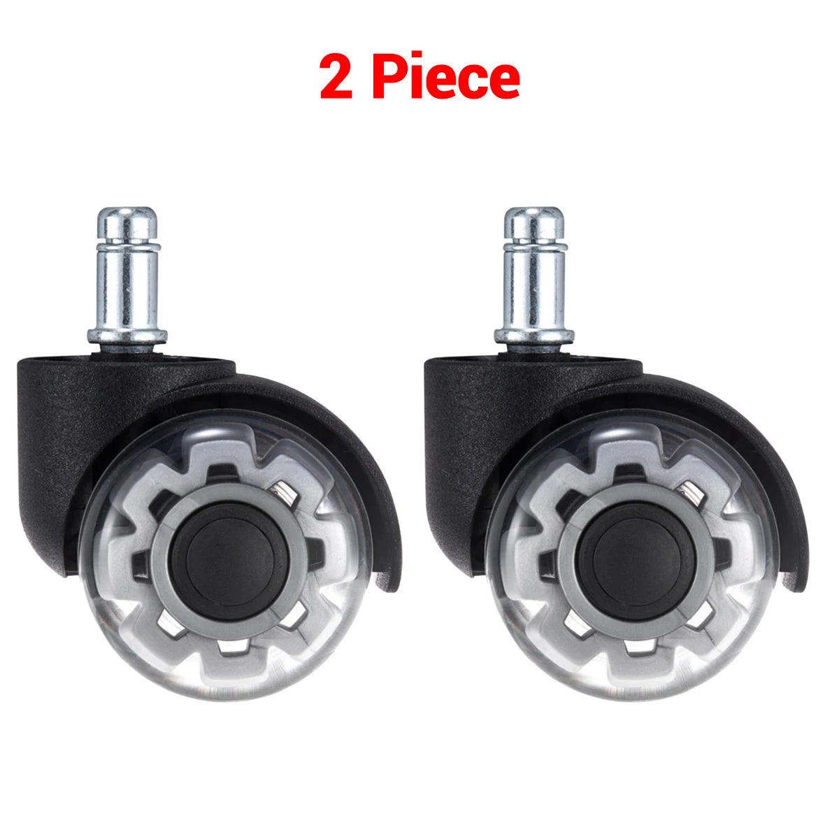 1-5PCS Universal Mute Wheel Office Chair Caster Swivel Rubber Soft Safe Rollers Furniture Hardware Chair Wheels for Desk Office