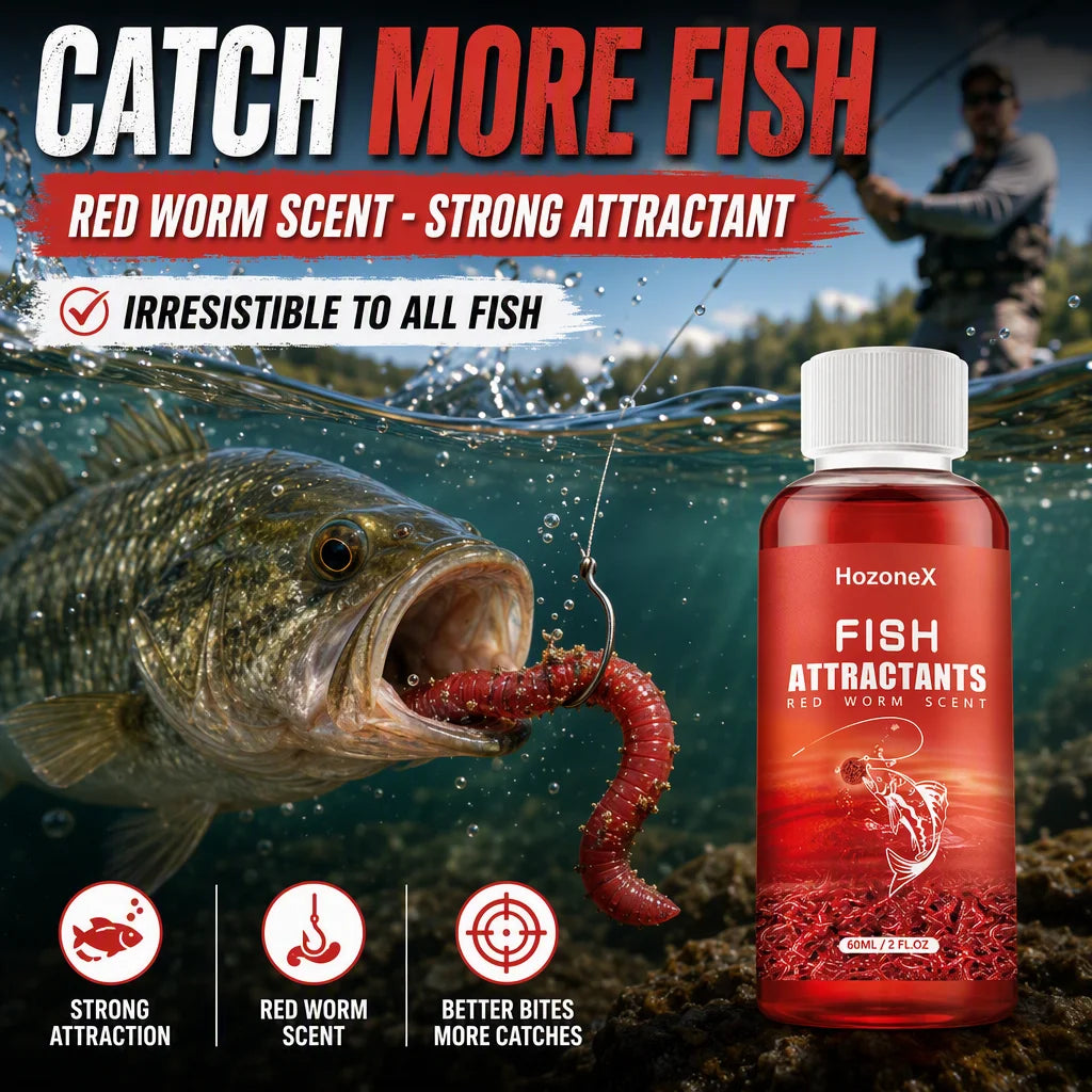 High Concentrate Red Worm Liquid Fish Attractant Bait Red Worm Extract Carp Crucian Bream Fishing Lure Additive Strong Smell Pheromone Freshwater Fishing Supplies