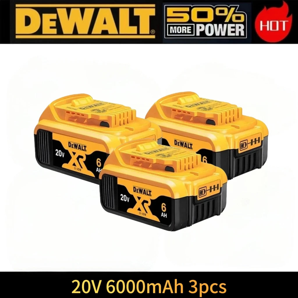 Original Dewalt 60V/20V Battery, 5AH 6AH 9AH Dewalt Battery,  DCF DCD DCG DCS DWE Series  Power Tools Battery Free Air Shipping