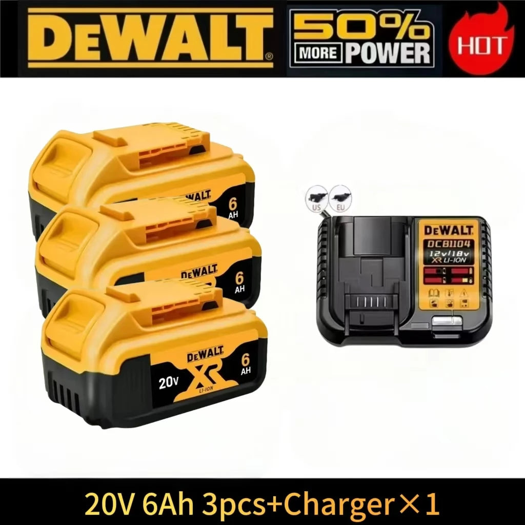 Original Dewalt 60V/20V Battery, 5AH 6AH 9AH Dewalt Battery,  DCF DCD DCG DCS DWE Series  Power Tools Battery Free Air Shipping