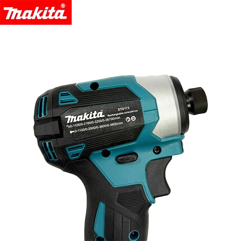 2026 Makita DTD173 18V Brushless Impact Driver, Multicolor 180Nm T-Mode Electric Tool for DIY & Wood Bolt Works