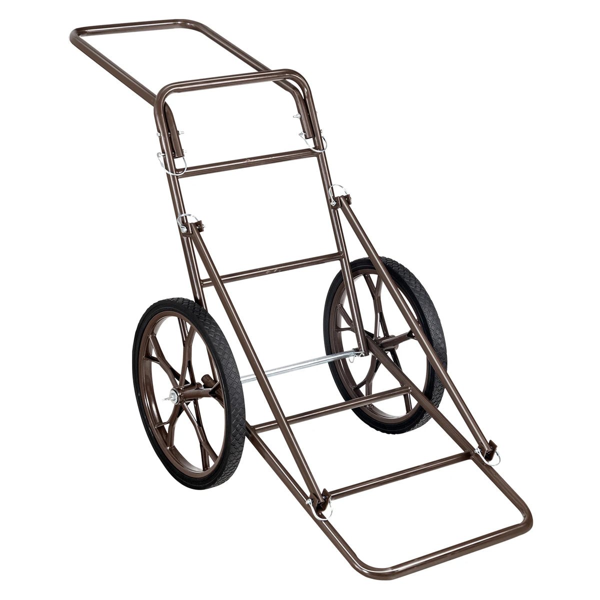 SucceBuy Deer Cart 500 LBS Capacity Folding Game Cart Deer Cart Game Hauler with Big Rubber Wheel & Ergonomic Handle for Hunting