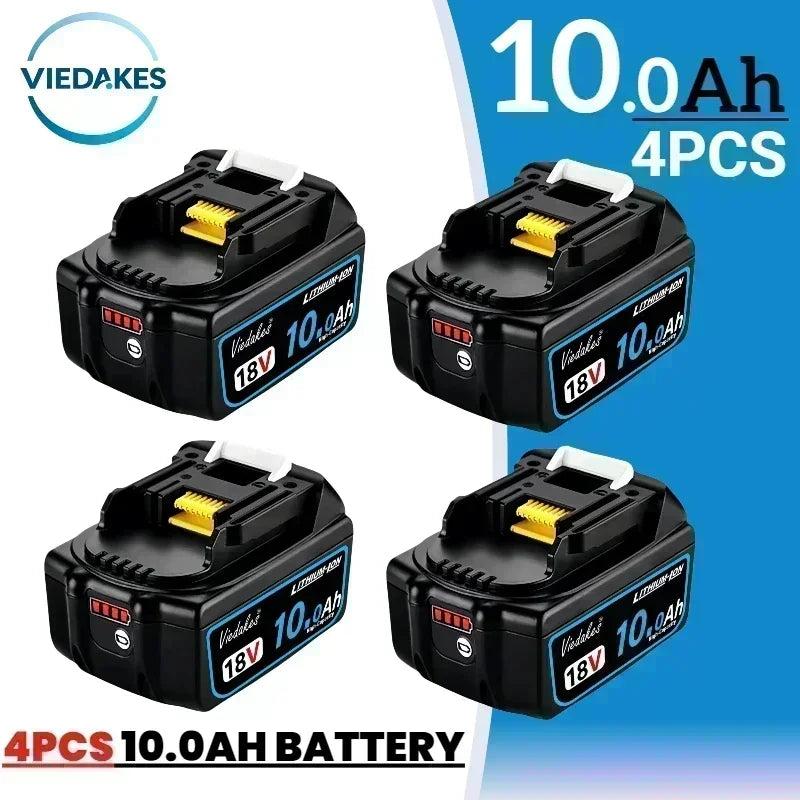 New 18V 12.0Ah Rechargeable Battery, for Makita Drill DGA404 DTW700 DHR202 DJV182 DDF487 Power Tool Battery, for Makita Battery