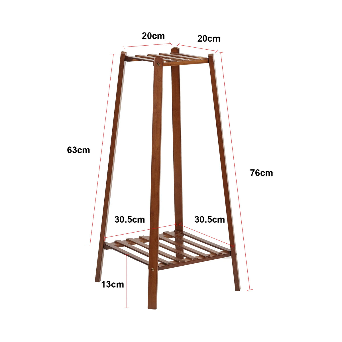 Various Styles Wood/Metal Plant Stand Flower Pots Display Holder Garden Shelf Shelving for Patio Balcony Living Room