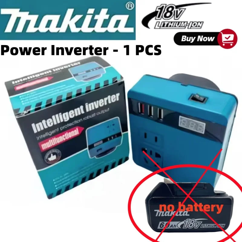 Genuine Makita 18V LXT 6.0Ah Li-ion Rechargeable Battery, Replacement for BL1840 BL1850 BL1860 Power Tool Battery