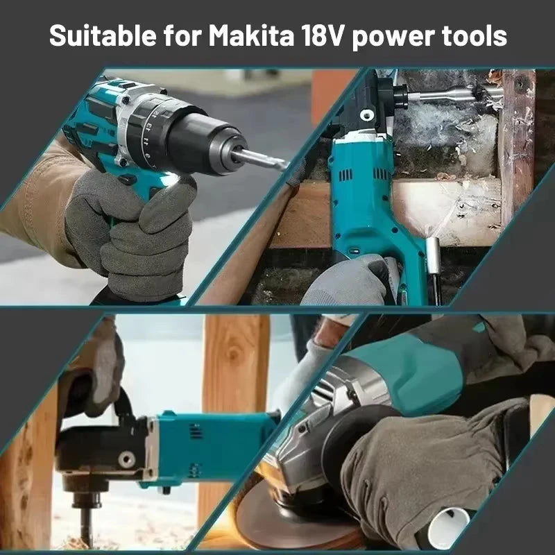 100% Original for Makita 18V 12Ah/10Ah/8Ah Battery for Makita Tool,DTD173、TW004G、DGA506 Rechargeable Replacement Lithium Battery