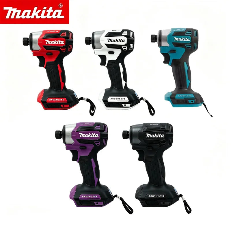 2026 Makita DTD173 18V Brushless Impact Driver, Multicolor 180Nm T-Mode Electric Tool for DIY & Wood Bolt Works