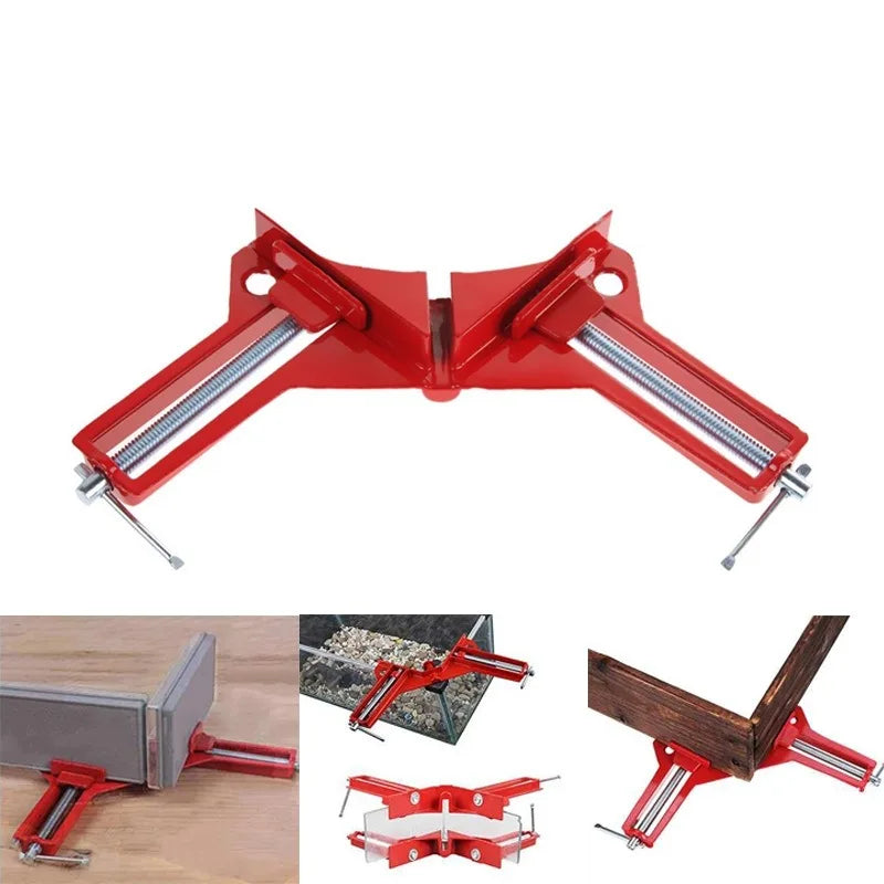 1/4Pcs Right Angle Clamp Multifunction 90 Degrees Corner Clamp, Picture Frame Holder, Glass Holder, DIY Woodworking Hand Tools