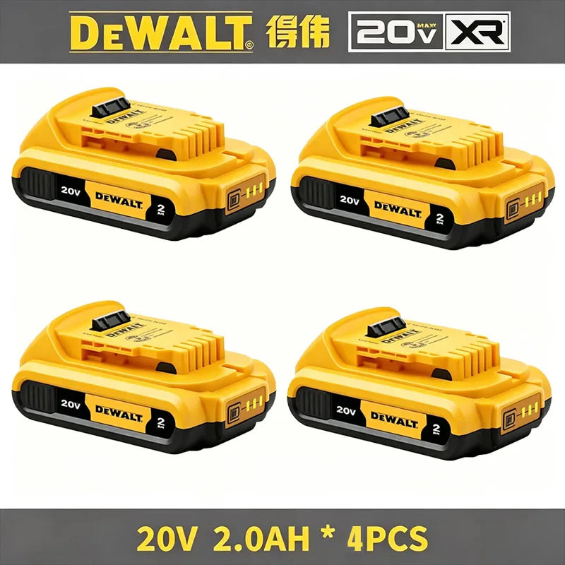 New 100% Original Dewalt 9.0Ah 20V/60V Power Tool Battery DCB206 DCB205 DCB200 DCB203 For Dewalt Power Cordless Drill
