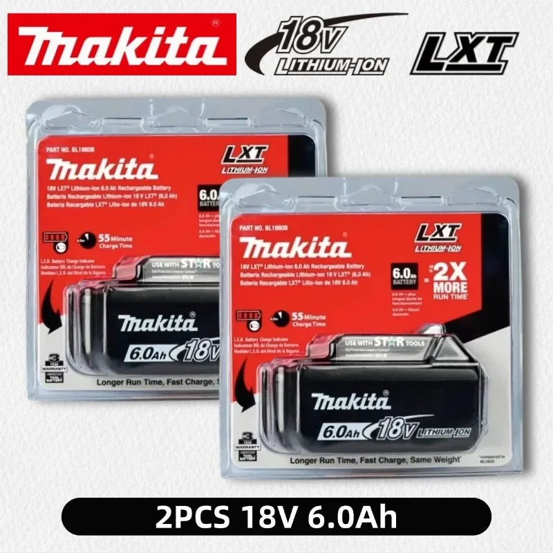 Genuine Makita 18V Battery,For Makita BL1830B BL1850B BL1850 BL1840 BL1860 BL1815 Replacement Lithium 18v Battery