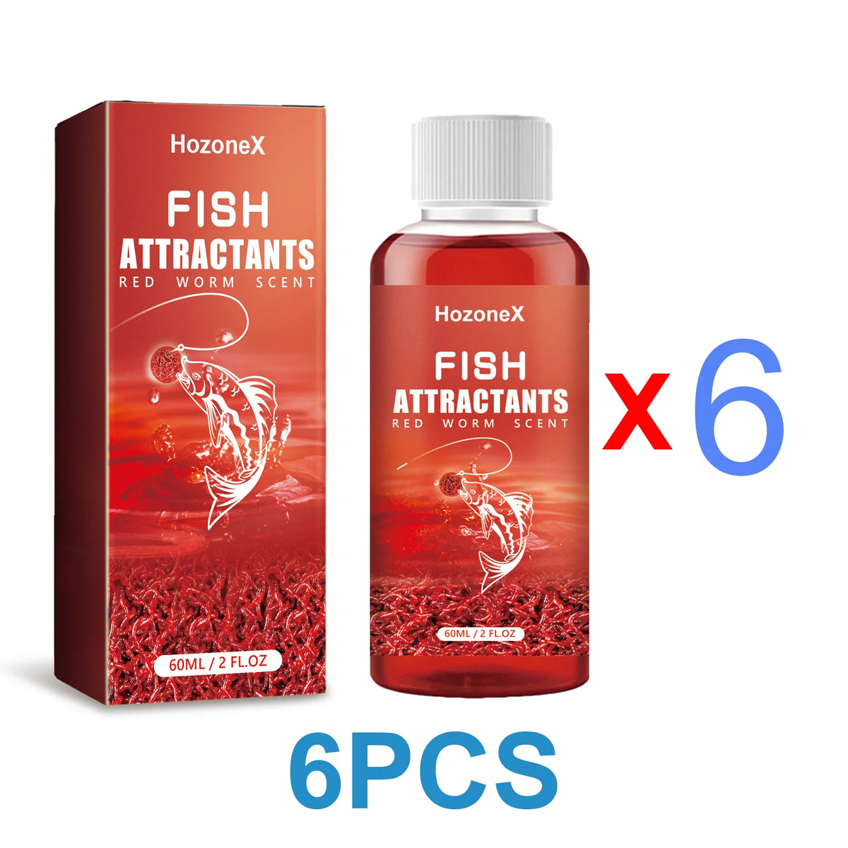 High Concentrate Red Worm Liquid Fish Attractant Bait Red Worm Extract Carp Crucian Bream Fishing Lure Additive Strong Smell Pheromone Freshwater Fishing Supplies