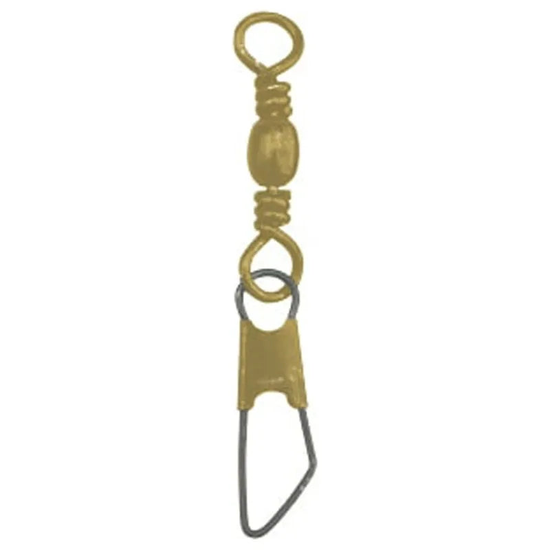 (2 pack) Fishing, Snap Swivel Assortment, Brass