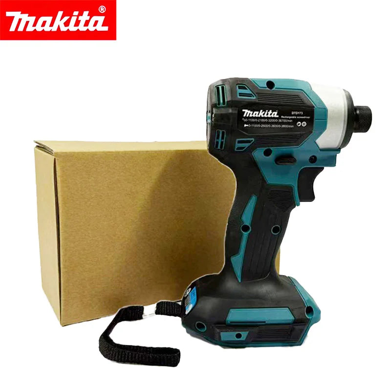 2026 Makita DTD173 18V Brushless Impact Driver, Multicolor 180Nm T-Mode Electric Tool for DIY & Wood Bolt Works