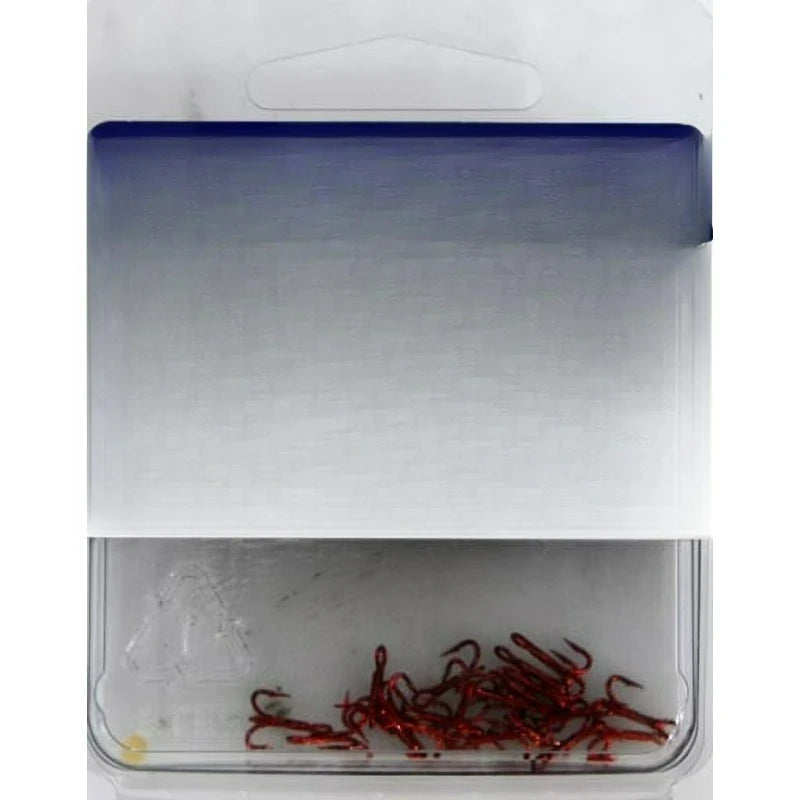 Regular Shank Hook, Red, Size 16