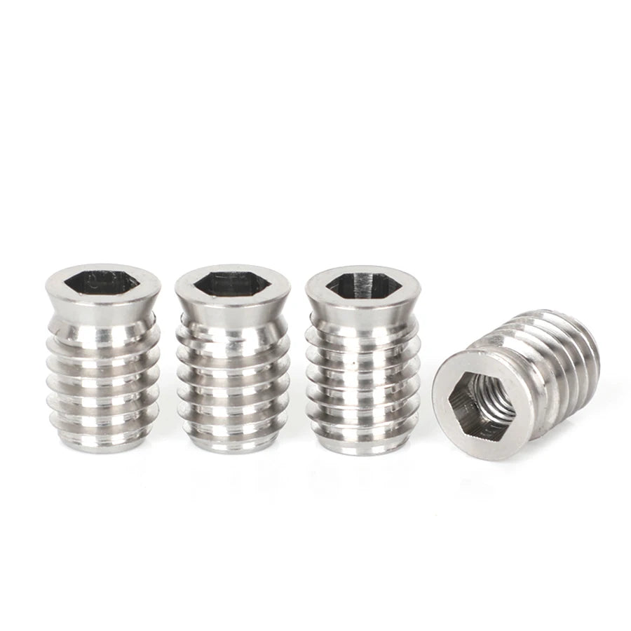 M3 M4 M5 M6 M8 M10 Hex Socket Self Tapping Nut , 304 Stainless Steel Embedded Furniture Nuts ,B063