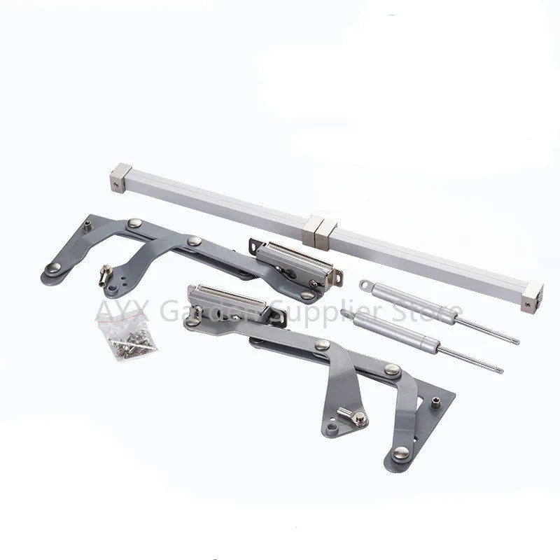 Lift Up Mechanism Support Buffer Style Vertical Swing Stay Pneumatic Kitchen Hinge Gas Microwave Front Panel