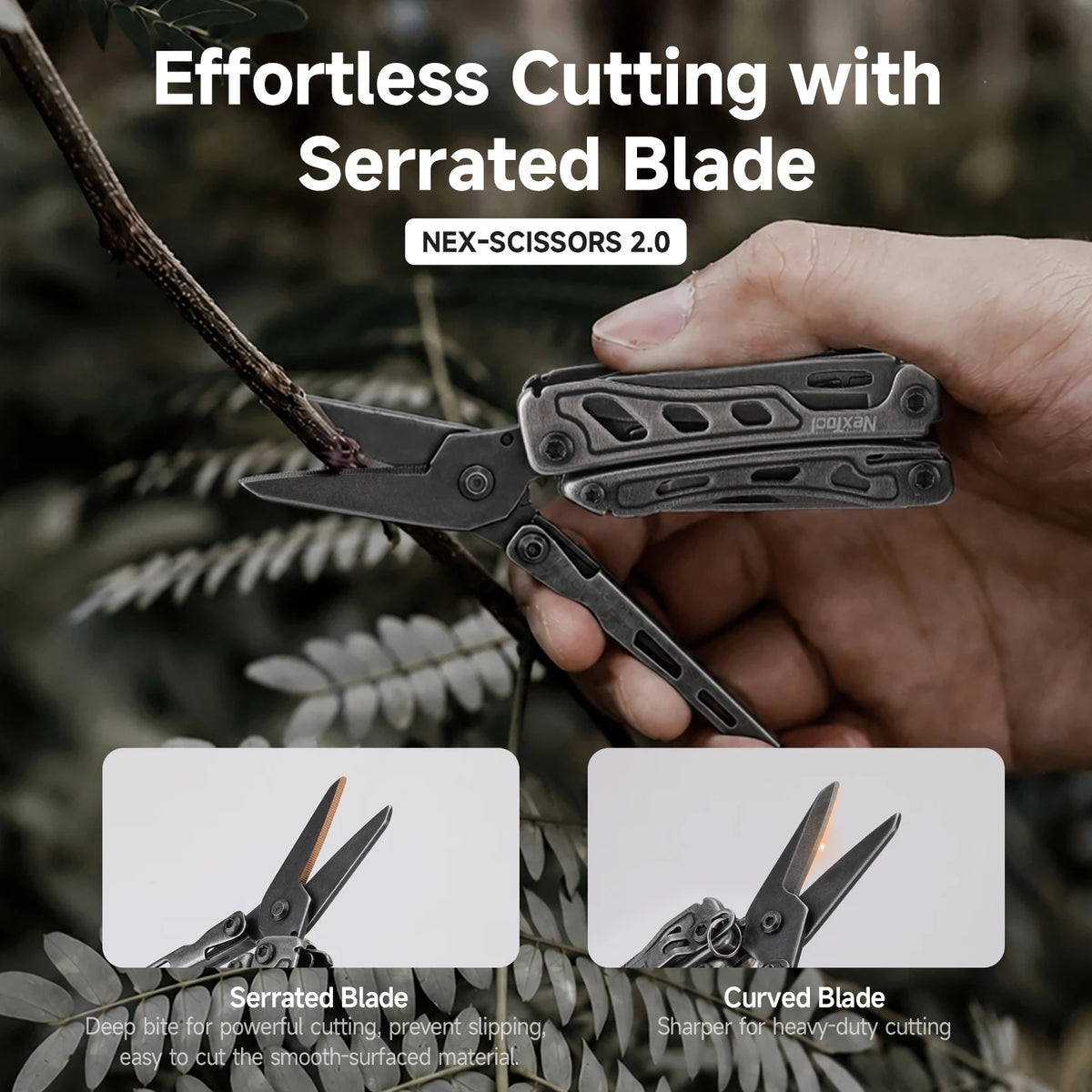Nextool Mini Flagship F12  15 In 1 Multitool Plier With Wire Cutters Scissors Clip Bottle Opener File Ruler Outdoor Camping Tool