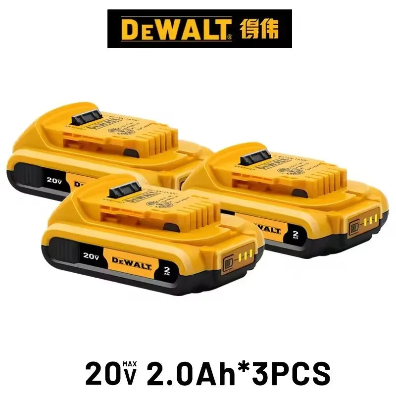 New 100% Original Dewalt 9.0Ah 20V/60V Power Tool Battery DCB206 DCB205 DCB200 DCB203 For Dewalt Power Cordless Drill