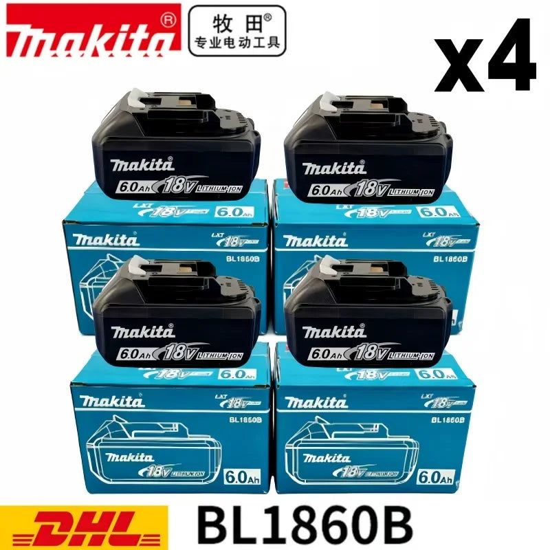 Genuine Makita 18V Battery,For Makita BL1830B BL1850B BL1850 BL1840 BL1860 BL1815 Replacement Lithium 18v Battery