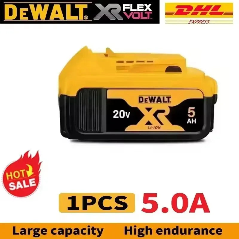 New 100% Original Dewalt 9.0Ah 20V/60V Power Tool Battery DCB206 DCB205 DCB200 DCB203 For Dewalt Power Cordless Drill