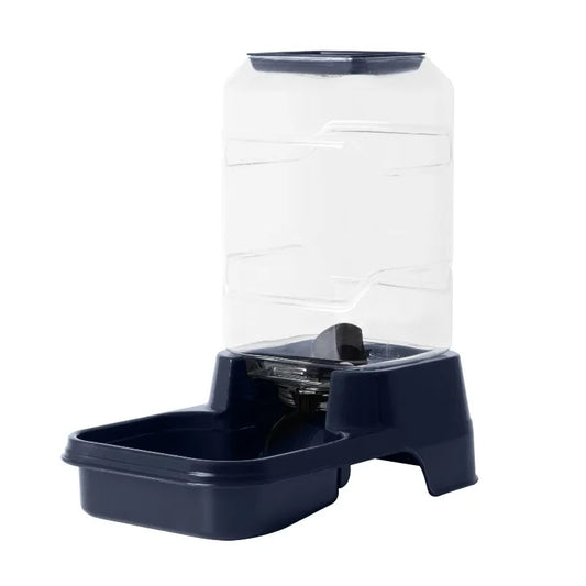 3 lb Gravity Feeder for Small Pets, Navy