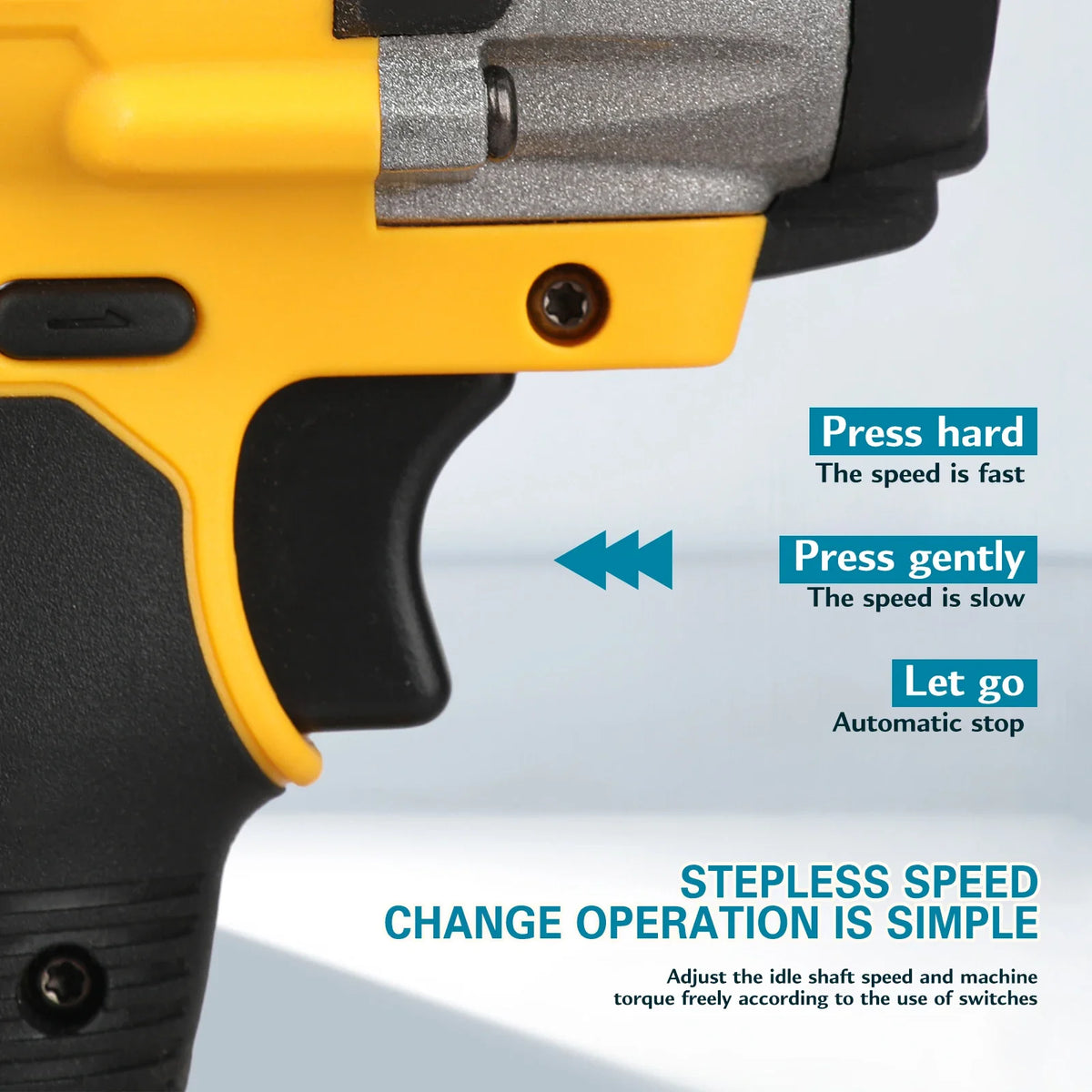 DEWALT DCF922 20V Cordless Impact Wrench | 205Nm Reverse Torque 1/2" Drive | 2500 RPM   Naked Tool