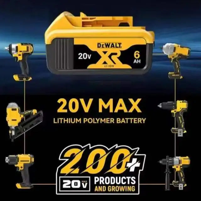Original Dewalt 60V/20V Battery, 5AH 6AH 9AH Dewalt Battery,  DCF DCD DCG DCS DWE Series  Power Tools Battery Free Air Shipping