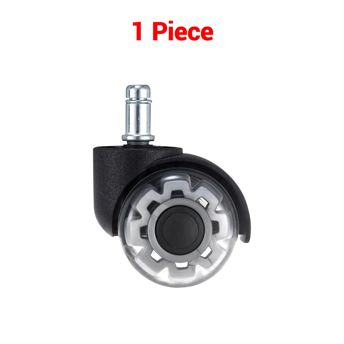 1-5PCS Universal Mute Wheel Office Chair Caster Swivel Rubber Soft Safe Rollers Furniture Hardware Chair Wheels for Desk Office