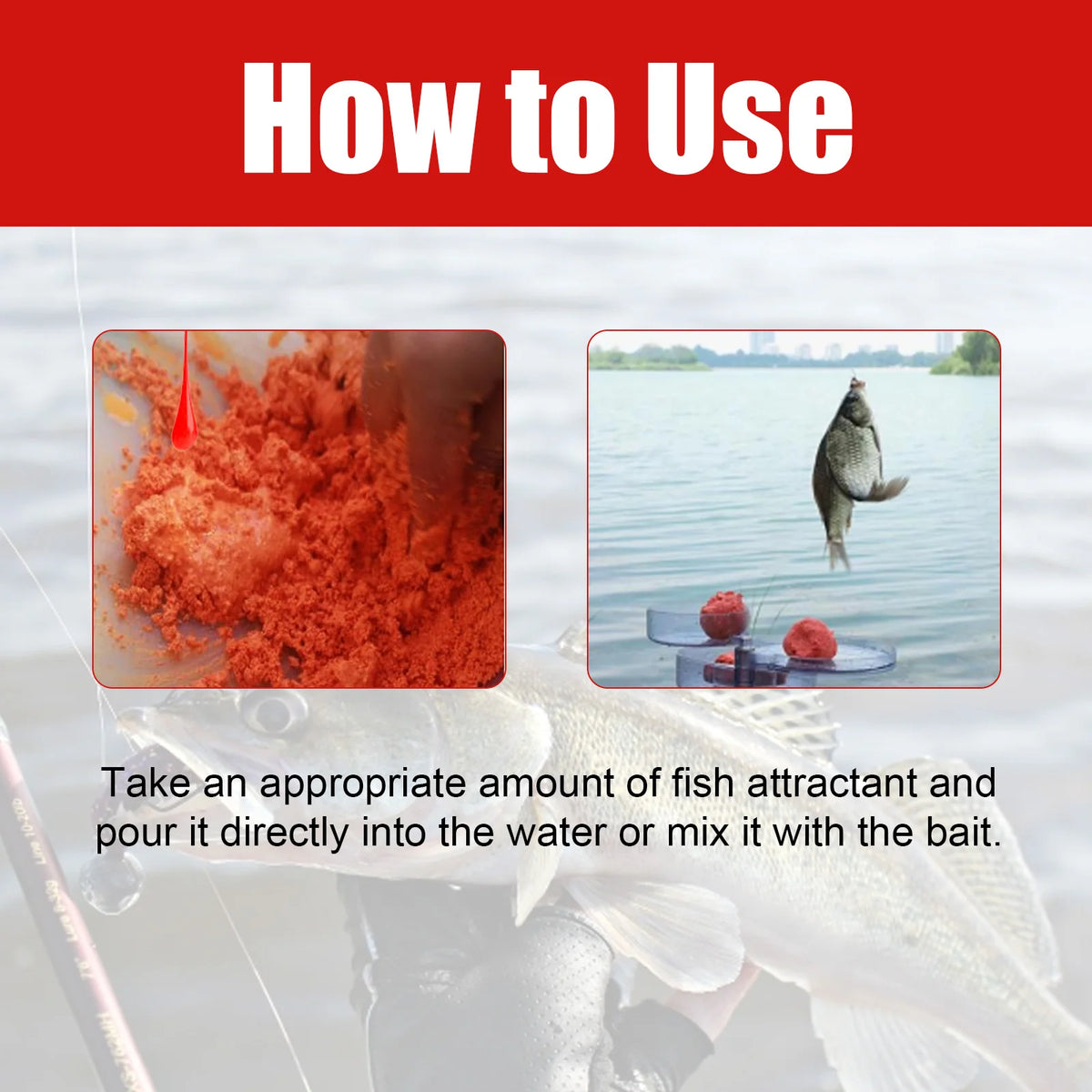 High Concentrate Red Worm Liquid Fish Attractant Bait Red Worm Extract Carp Crucian Bream Fishing Lure Additive Strong Smell Pheromone Freshwater Fishing Supplies