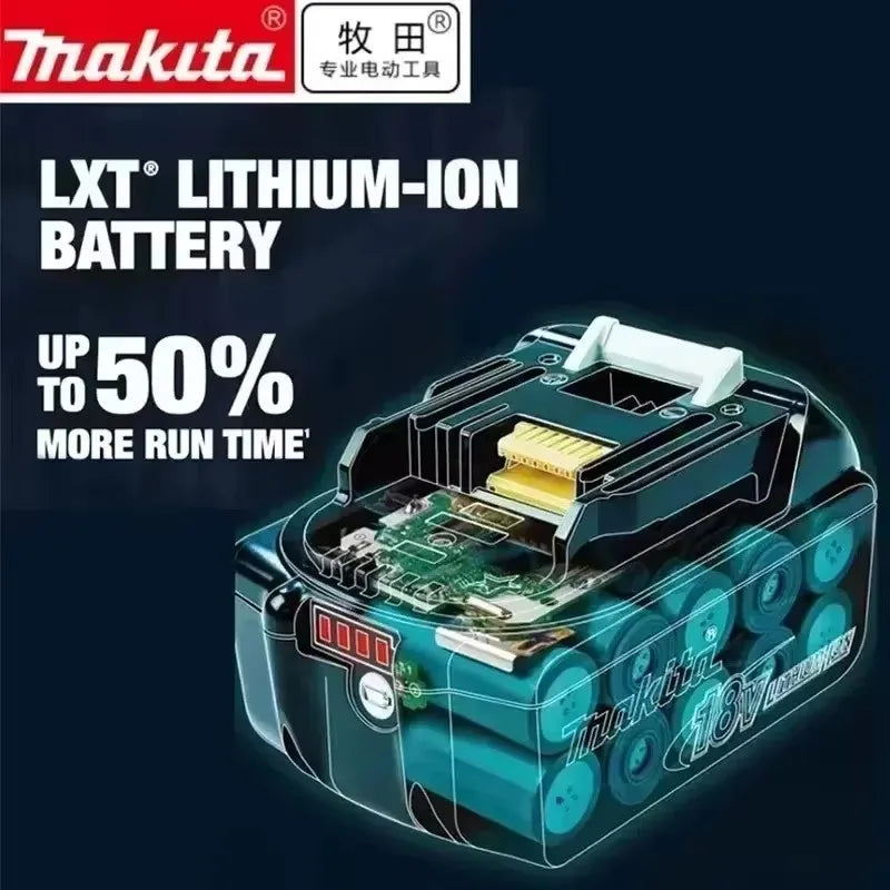 Original Makita 18V DDF487 BL1860 BL1850B BL1850 BL1840 BL1830 Screwdriver Battery Charger 18v Replacement Power Tool Batteries