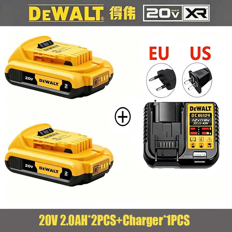 New 100% Original Dewalt 9.0Ah 20V/60V Power Tool Battery DCB206 DCB205 DCB200 DCB203 For Dewalt Power Cordless Drill