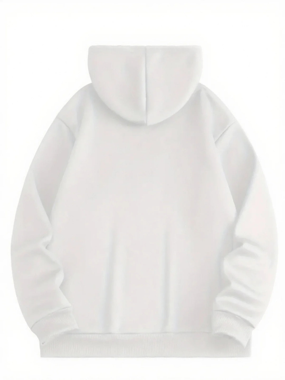 Men'S WHITEBOY Fleece Hoodie - Soft, Warm Autumnwinter Streetwear with Kangaroo Pocket, Adjustable Drawstring Neck, and Ribbed Cuffs - Ideal for Casual Activities and Gifting, Everyday Hoodie Bold Graphic Hoodie Soft Fabric H