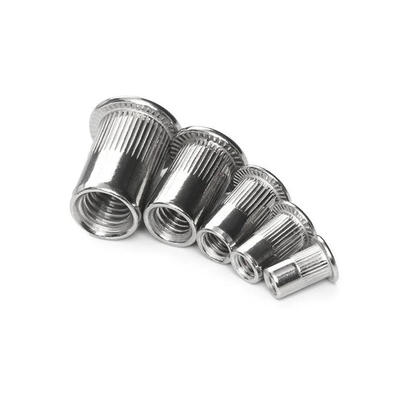 Rivet Nuts 150PCS Gun Mandrel Kit M3/M4/M5/M6/M8 or Nut Rivet Mandrels Repairtool Rivetgun Flatheadscrew Pop Nut Rivet Gun Set