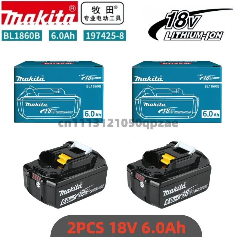 Genuine Makita 18V Battery,For Makita BL1830B BL1850B BL1850 BL1840 BL1860 BL1815 Replacement Lithium 18v Battery