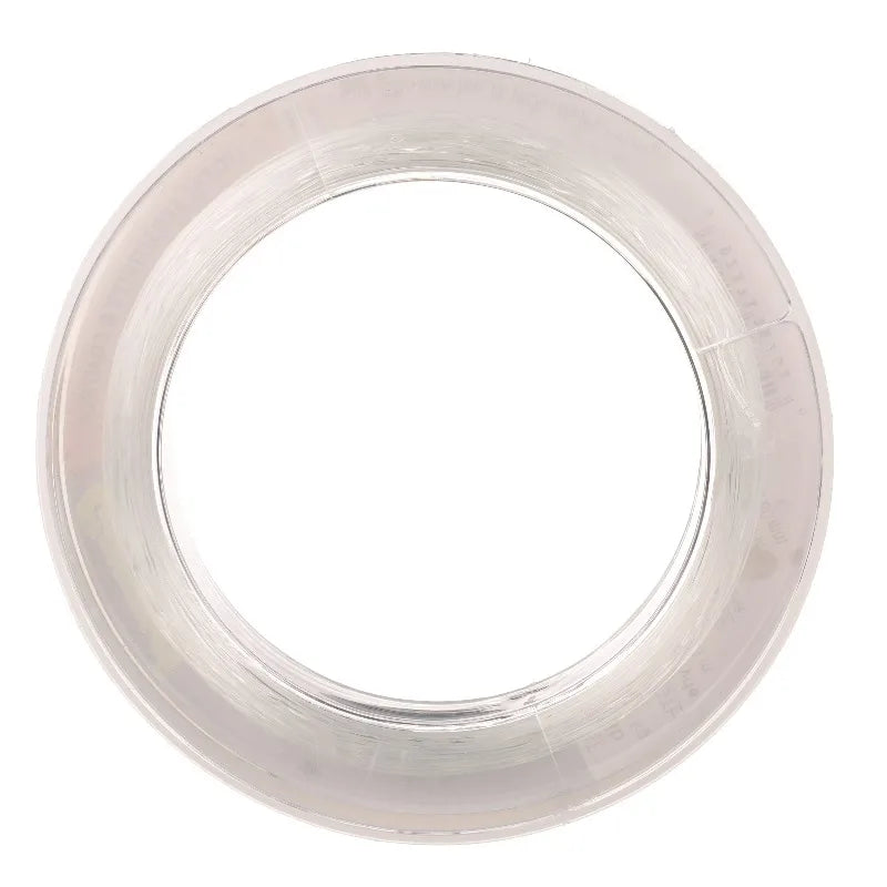 50-Yards 60 lb. Monofilament Fishing Leader, Clear