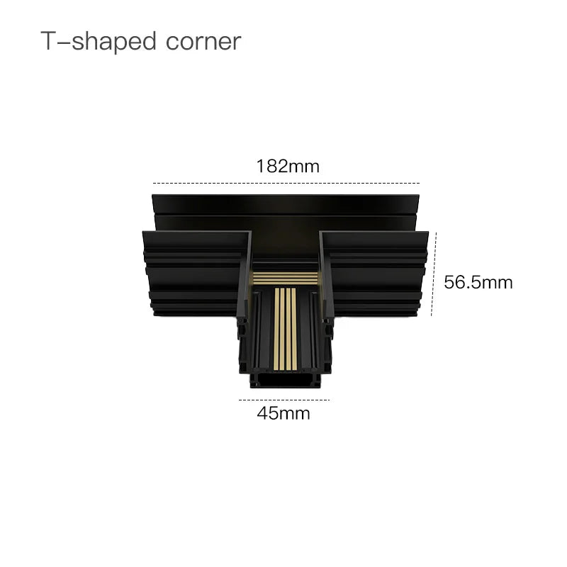 SCON Magnetic Track Lights 0-10V/Triac Dimmable System Embedded LED Rail Lightin Spotlight Floodlight Grille Ceiling Lamp DC24V