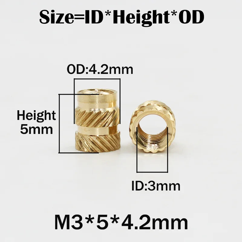 Allen Bolt Threaded Insert Nut Manual Implantation Heat Press Machine Plastic Insertion Brass Nuts and Machine Screws 3D Printer